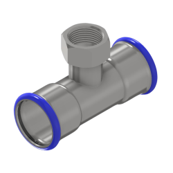 PRESS 316L T-kus s vnitřním závitem (FxRpxF)