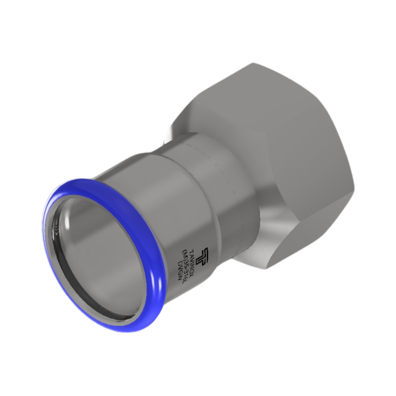 PRESS 316L Přechodka s vnitřním závitem (FxRp)