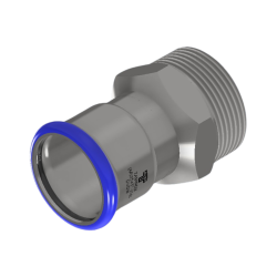 PRESS 316L Přechodka s vnějším závitem (FxR)