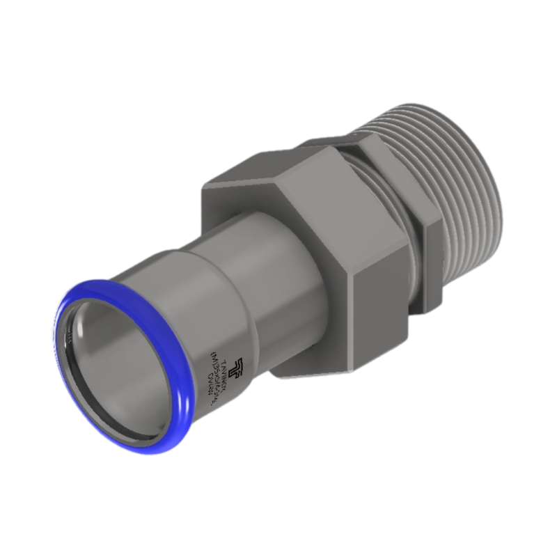 PRESS 316L Připojovací šroubení s vnějším závitem