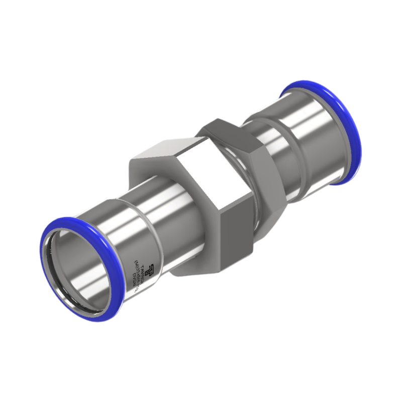 PRESS 316L Spojka s převlečnou maticí (FxF)