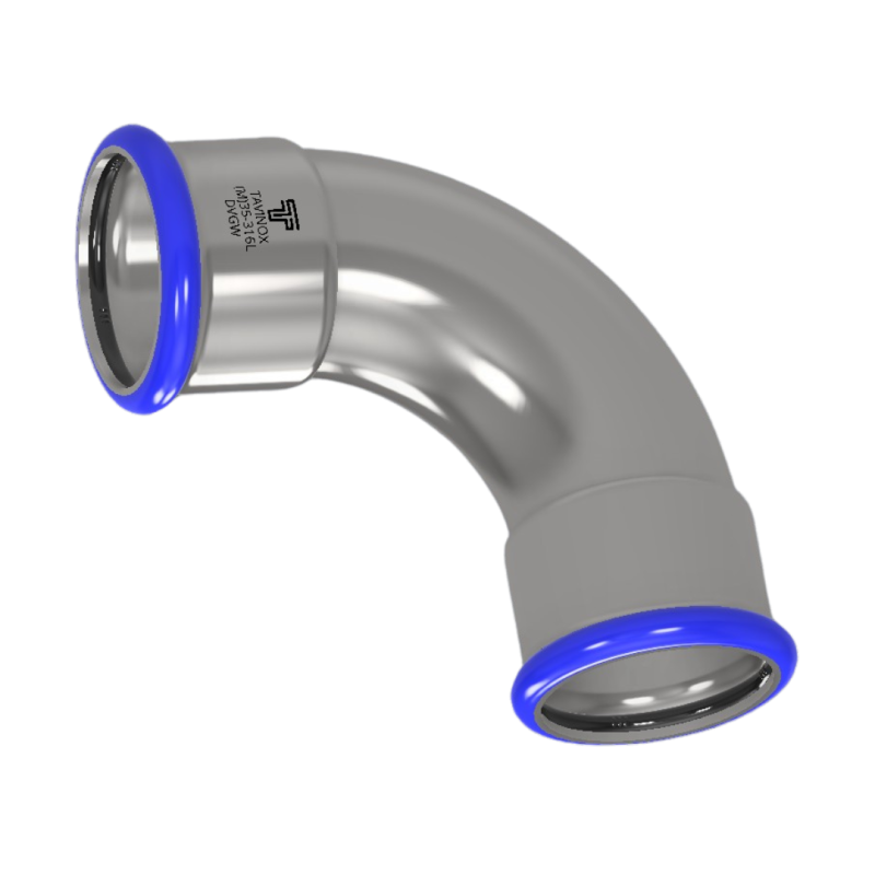 PRESS 316L Oblouk 90° (FxF)