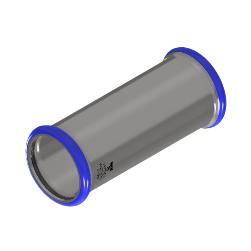 PRESS 316L Nátrubek přesuvný (FxF)