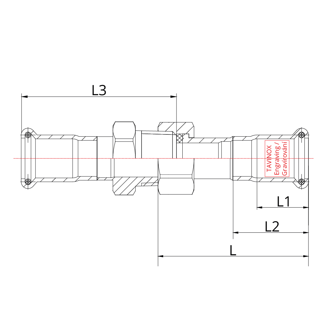 Technický výkres PR10FF