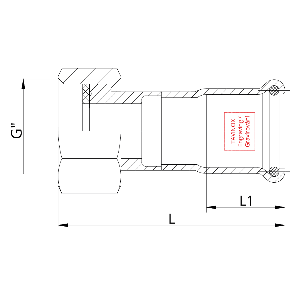 Technický výkres SR10FG