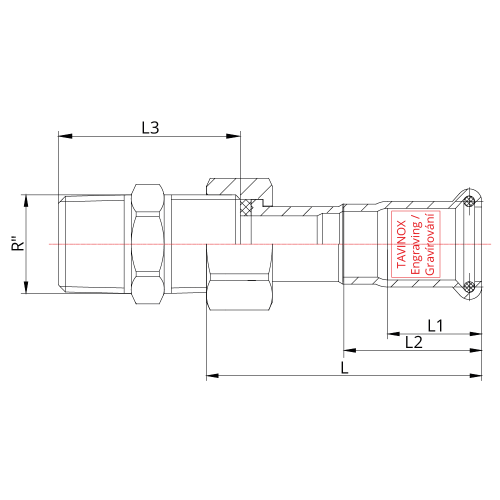 Technický výkres SR10FR